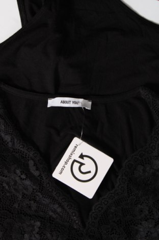 Bluză-body de damă. About You, Mărime L, Culoare Negru, Preț 75,66 Lei