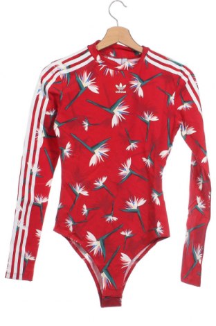 Damska bluzka-body Adidas Originals, Rozmiar XS, Kolor Czerwony, Cena 172,72 zł