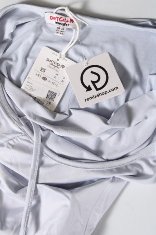 Γυναικεία μπλούζα-Κορμάκι Jennyfer, Μέγεθος XS, Χρώμα Μπλέ, Τιμή 6,39 €