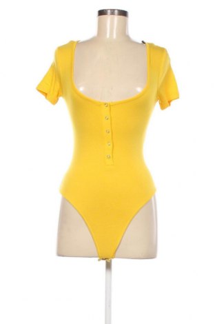Γυναικεία μπλούζα-Κορμάκι Missguided, Μέγεθος XS, Χρώμα Κίτρινο, Τιμή 7,19 €