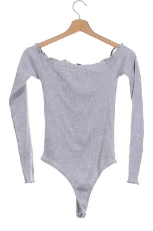 Γυναικεία μπλούζα-Κορμάκι Missguided, Μέγεθος XS, Χρώμα Γκρί, Τιμή 19,18 €