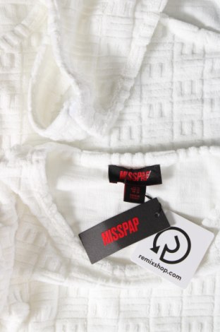 Γυναικεία μπλούζα-Κορμάκι Misspap, Μέγεθος XL, Χρώμα Λευκό, Τιμή 19,85 €
