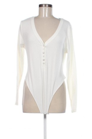 Дамска блуза - боди Monki, Размер XL, Цвят Бял, Цена 15,95 лв.