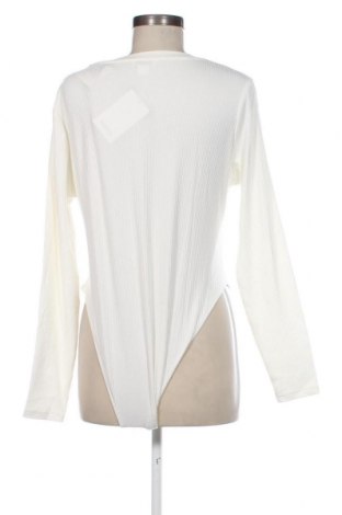 Γυναικεία μπλούζα-Κορμάκι Monki, Μέγεθος XL, Χρώμα Λευκό, Τιμή 8,22 €