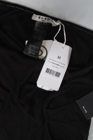 Дамска блуза - боди NA-KD, Размер M, Цвят Черен, Цена 13,95 лв.
