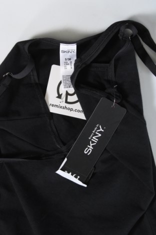 Γυναικεία μπλούζα-Κορμάκι Skiny, Μέγεθος S, Χρώμα Μαύρο, Τιμή 33,40 €