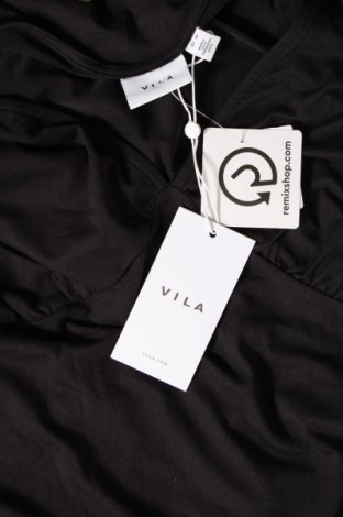 Дамска блуза - боди VILA, Размер M, Цвят Черен, Цена 18,40 лв.