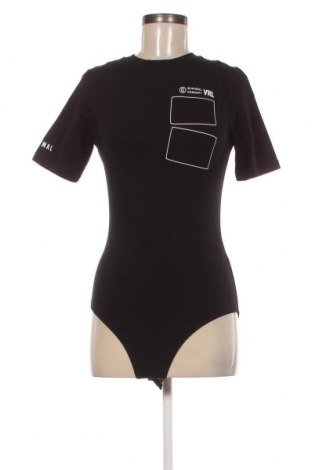 Дамска блуза - боди Viral Vibes, Размер L, Цвят Черен, Цена 42,35 лв.
