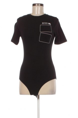 Дамска блуза - боди Viral Vibes, Размер M, Цвят Черен, Цена 42,35 лв.