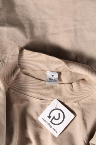 Damen Shirt 17 & Co., Größe M, Farbe Beige, Preis 7,75 €