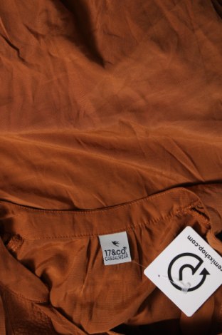 Damen Shirt 17 & Co., Größe M, Farbe Braun, Preis 6,61 €