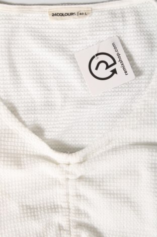 Γυναικεία μπλούζα 24 Colours, Μέγεθος M, Χρώμα Λευκό, Τιμή 10,52 €