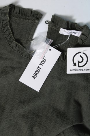 Γυναικεία μπλούζα About You, Μέγεθος M, Χρώμα Πράσινο, Τιμή 10,67 €