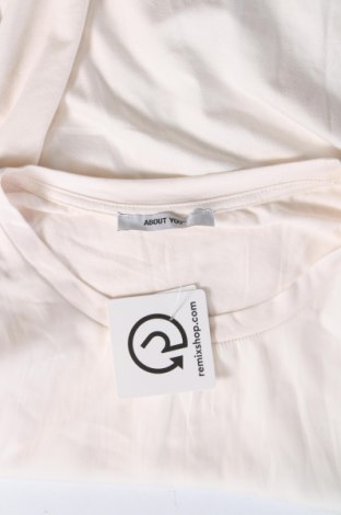 Γυναικεία μπλούζα About You, Μέγεθος S, Χρώμα Εκρού, Τιμή 9,48 €
