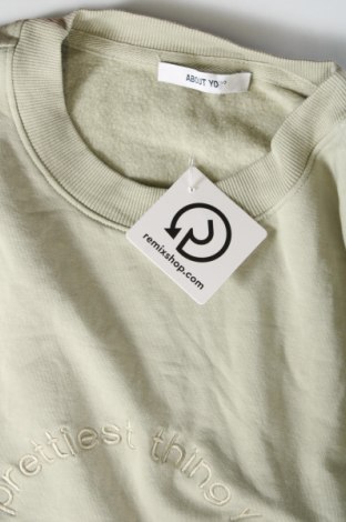 Γυναικεία μπλούζα About You, Μέγεθος S, Χρώμα Πράσινο, Τιμή 9,48 €