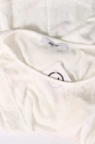 Γυναικεία μπλούζα About You, Μέγεθος M, Χρώμα Λευκό, Τιμή 9,48 €