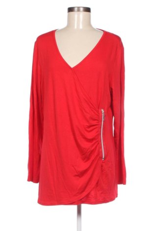 Γυναικεία μπλούζα Ambria, Μέγεθος XL, Χρώμα Κόκκινο, Τιμή 6,46 €