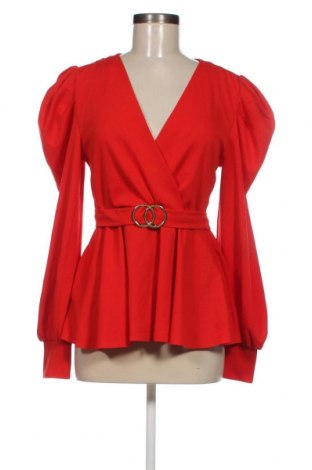 Γυναικεία μπλούζα Amisu, Μέγεθος L, Χρώμα Κόκκινο, Τιμή 6,46 €