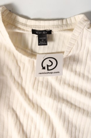 Γυναικεία μπλούζα Amisu, Μέγεθος M, Χρώμα Λευκό, Τιμή 5,77 €