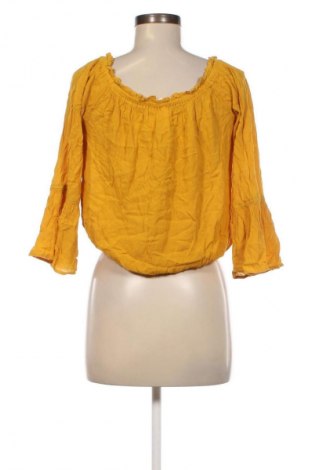Γυναικεία μπλούζα Amisu, Μέγεθος S, Χρώμα Κίτρινο, Τιμή 4,70 €