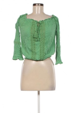 Bluză de femei Amisu, Mărime XS, Culoare Verde, Preț 31,25 Lei