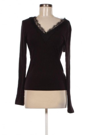 Γυναικεία μπλούζα Amisu, Μέγεθος L, Χρώμα Μαύρο, Τιμή 5,75 €