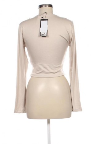Γυναικεία μπλούζα Amisu, Μέγεθος XL, Χρώμα  Μπέζ, Τιμή 11,51 €