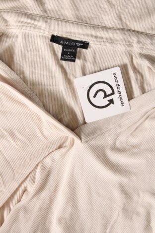 Γυναικεία μπλούζα Amisu, Μέγεθος L, Χρώμα  Μπέζ, Τιμή 5,88 €
