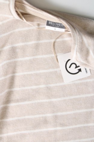 Γυναικεία μπλούζα Beloved, Μέγεθος L, Χρώμα  Μπέζ, Τιμή 5,88 €