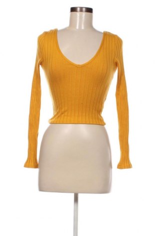 Damen Shirt Bershka, Größe S, Farbe Gelb, Preis € 5,42