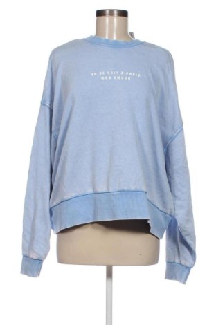 Damen Shirt Bershka, Größe M, Farbe Blau, Preis 13,22 €