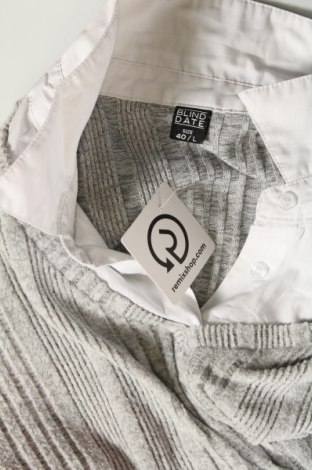 Damen Shirt Blind Date, Größe L, Farbe Grau, Preis 6,61 €