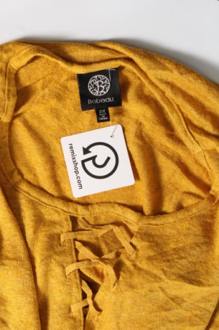 Дамска блуза Bobeau, Размер XXL, Цвят Жълт, Цена 9,50 лв.
