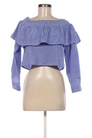 Γυναικεία μπλούζα Boohoo, Μέγεθος XS, Χρώμα Μπλέ, Τιμή 5,88 €