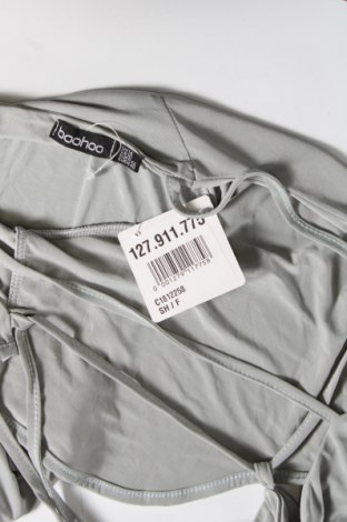 Damen Shirt Boohoo, Größe L, Farbe Grau, Preis 7,27 €