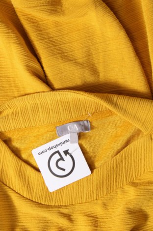Γυναικεία μπλούζα C&A, Μέγεθος L, Χρώμα Κίτρινο, Τιμή 5,88 €
