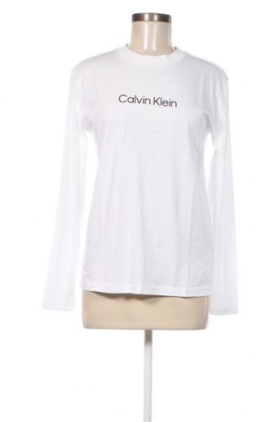 Γυναικεία μπλούζα Calvin Klein, Μέγεθος S, Χρώμα Λευκό, Τιμή 52,32 €