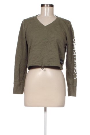 Γυναικεία μπλούζα Calvin Klein, Μέγεθος M, Χρώμα Πράσινο, Τιμή 30,28 €