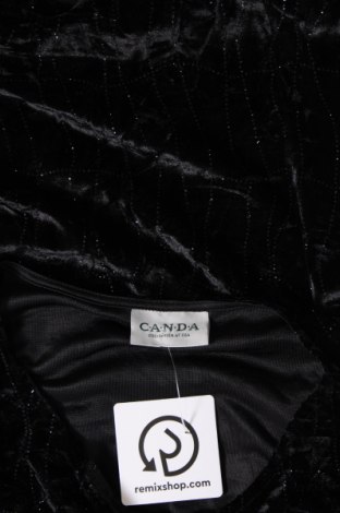 Γυναικεία μπλούζα Canda, Μέγεθος XXL, Χρώμα Μαύρο, Τιμή 6,46 €