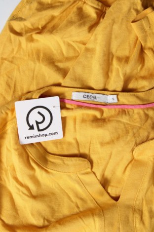 Дамска блуза Cecil, Размер S, Цвят Жълт, Цена 13,60 лв.