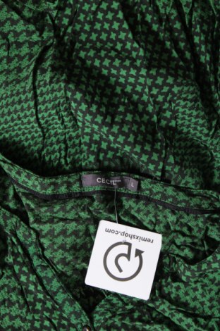 Γυναικεία μπλούζα Cecil, Μέγεθος L, Χρώμα Πράσινο, Τιμή 10,52 €