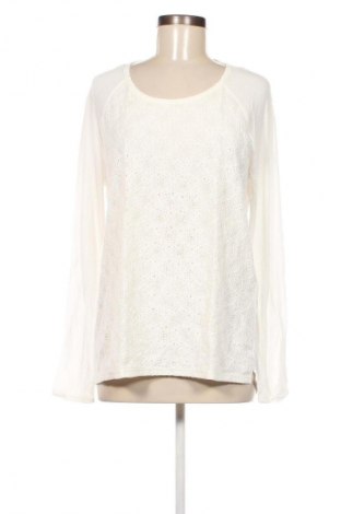 Γυναικεία μπλούζα Comma,, Μέγεθος M, Χρώμα Λευκό, Τιμή 17,00 €