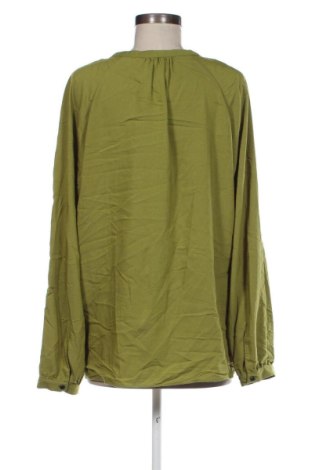 Γυναικεία μπλούζα Comma,, Μέγεθος XXL, Χρώμα Πράσινο, Τιμή 14,85 €