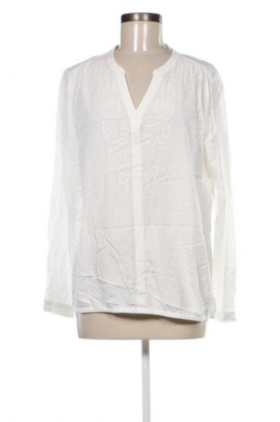 Γυναικεία μπλούζα Comma,, Μέγεθος L, Χρώμα Λευκό, Τιμή 16,33 €