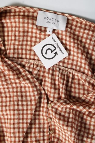 Γυναικεία μπλούζα Costes, Μέγεθος S, Χρώμα Καφέ, Τιμή 7,36 €