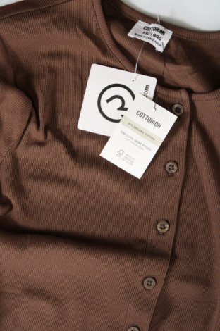 Γυναικεία μπλούζα Cotton On, Μέγεθος XXL, Χρώμα Καφέ, Τιμή 8,79 €