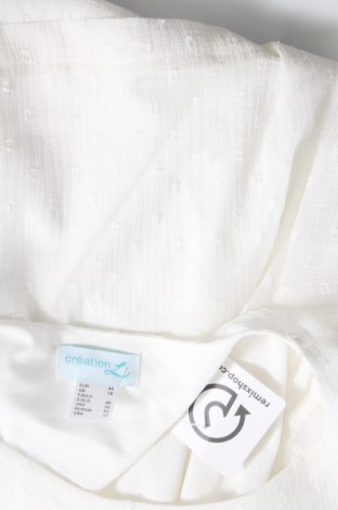 Γυναικεία μπλούζα Creation L, Μέγεθος XL, Χρώμα Λευκό, Τιμή 12,62 €