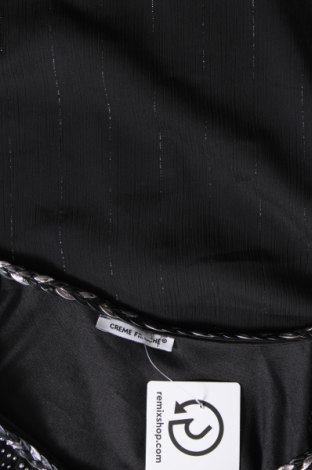 Γυναικεία μπλούζα Creme Fraiche, Μέγεθος M, Χρώμα Μαύρο, Τιμή 9,46 €