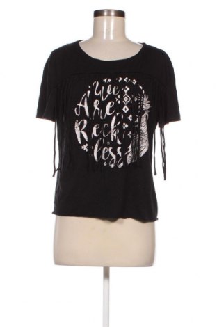 Γυναικεία μπλούζα Cropp, Μέγεθος L, Χρώμα Μαύρο, Τιμή 10,43 €