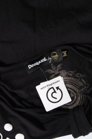 Дамска блуза Desigual, Размер M, Цвят Черен, Цена 31,20 лв.